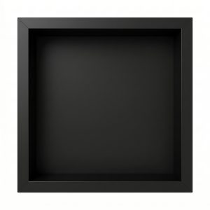 Shadow Box Frame — Black 10″×10″