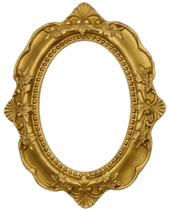 Mini Frame — Oval Small Ornate