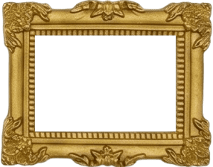 Mini Frame — Rectangular Small Baroque